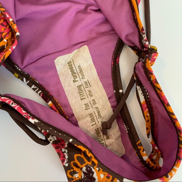 NEW Athleta Paisley Beach String Bikini Bottoms - Picture 5 of 5